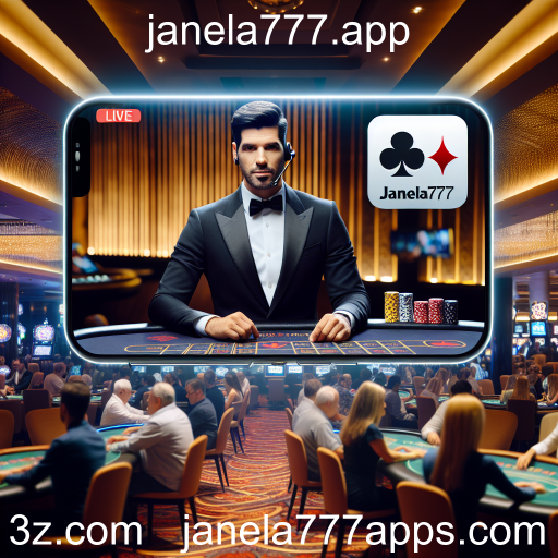 A Experiência Imersiva do Cassino Ao Vivo no Janela777.app